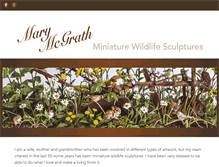 Tablet Screenshot of marymcgrathstudio.com